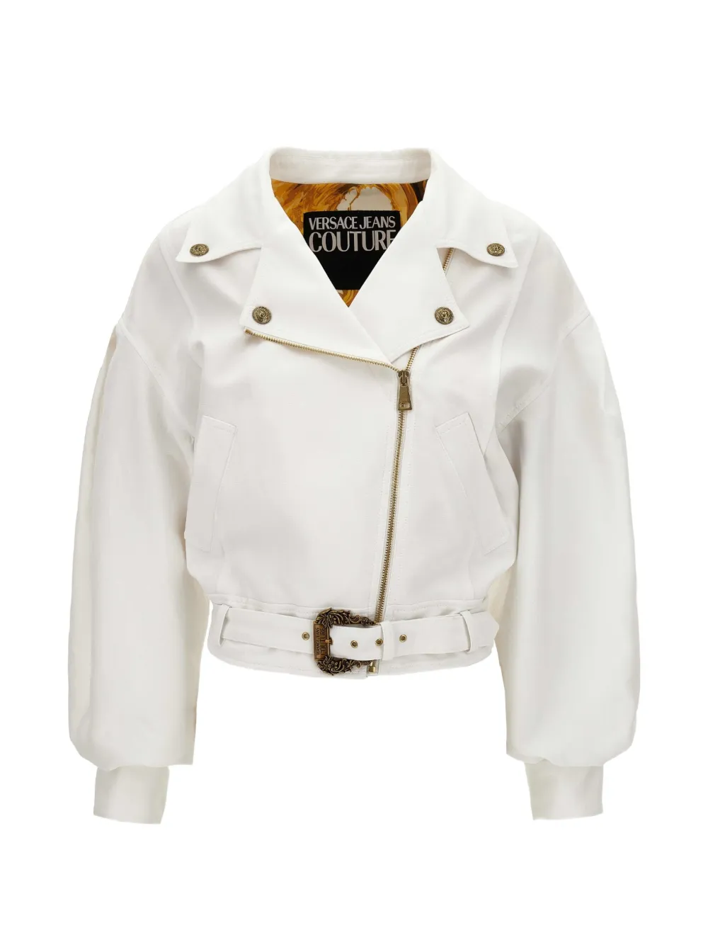 Versace Jeans Couture Giacca biker bianca - Bianco