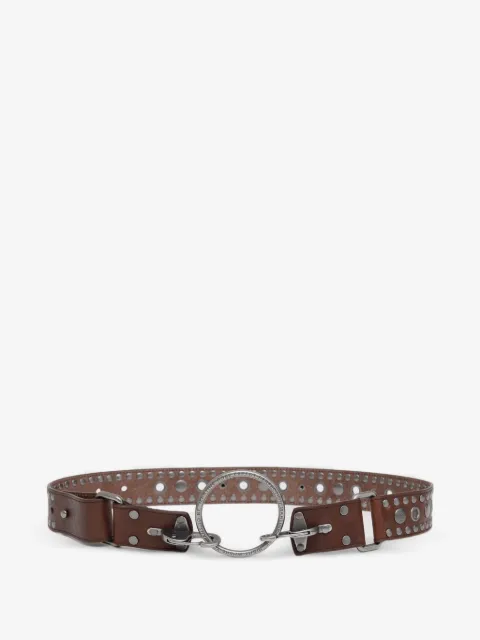 Martine Rose stud-embellished ring-detail belt