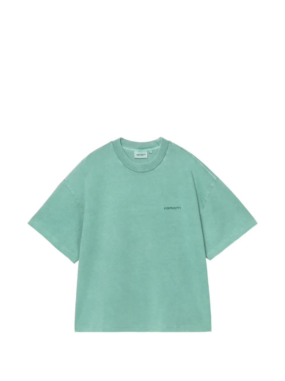 Carhartt WIP Benton T-shirt met borduurwerk Blauw