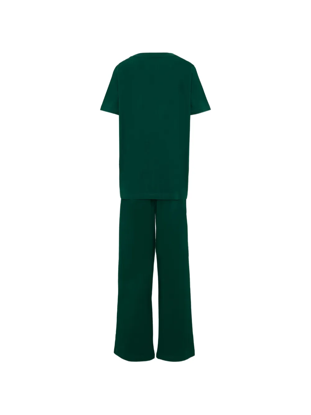  Polo Ralph Lauren Kids Embroidered Pajamas - Green 