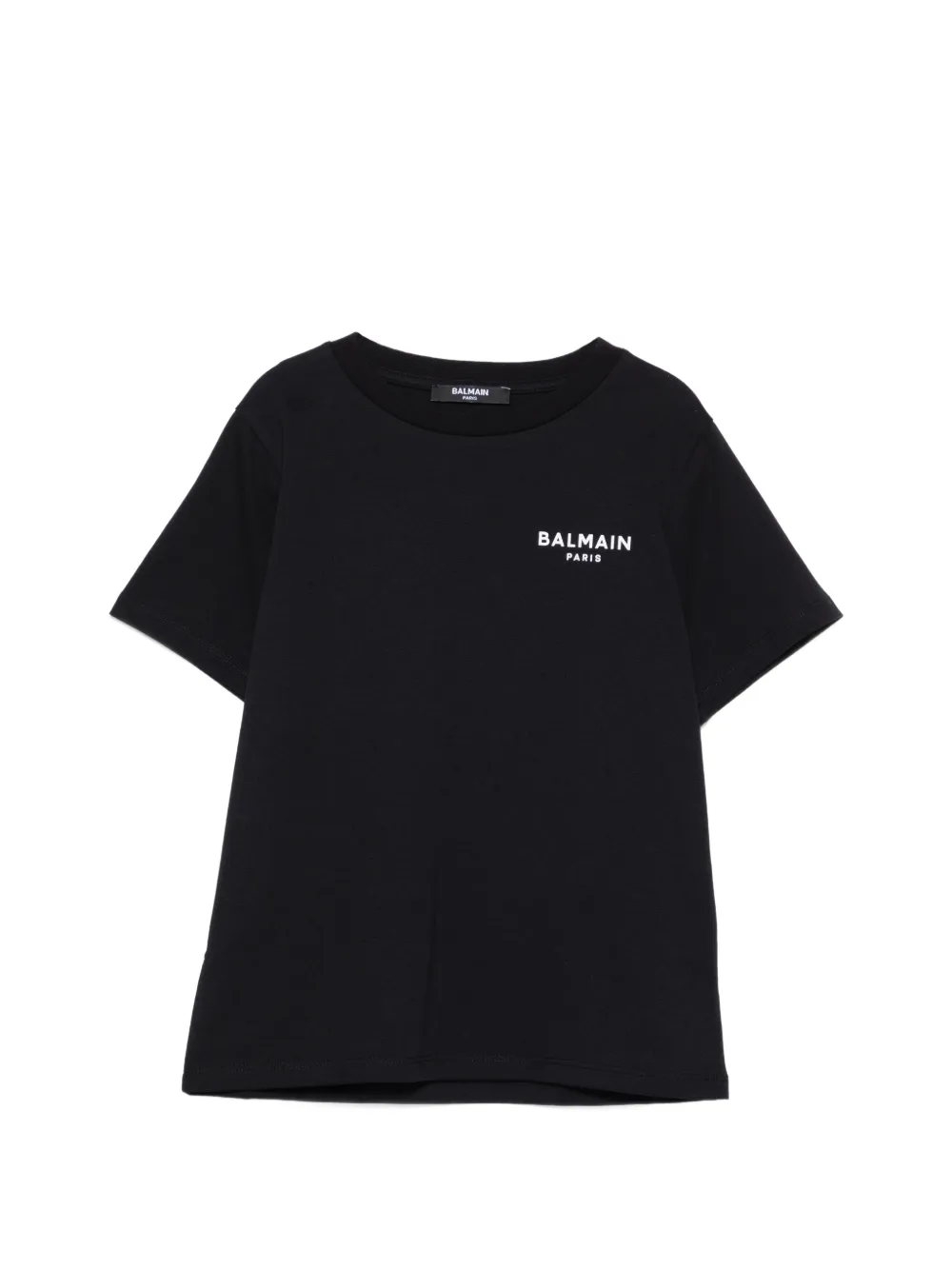 Balmain Kids logo-detail T-shirt - Nero