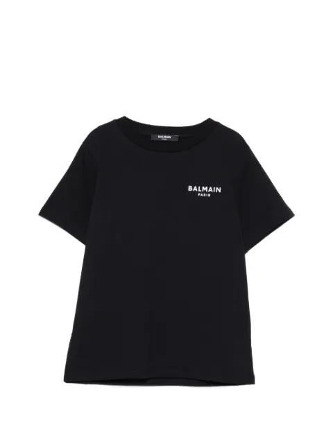 Balmain Kids logo-detail T-shirt