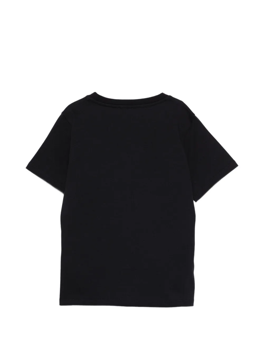 Balmain Kids T-shirt met logo Zwart