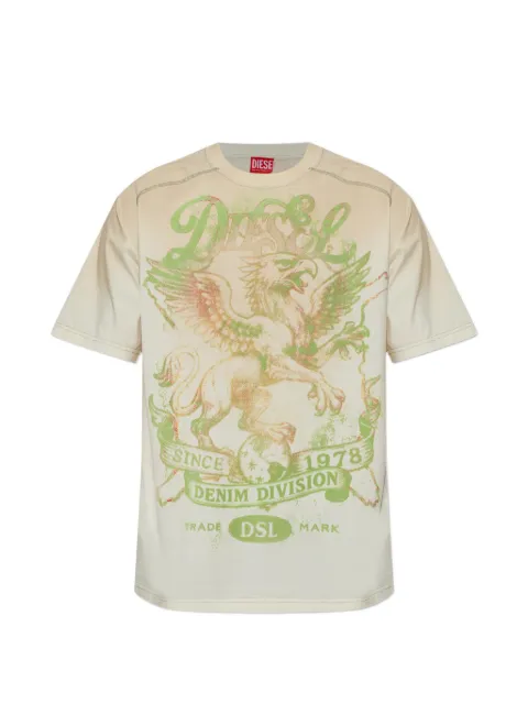Diesel T-Griffo printed short-sleeve T-shirt
