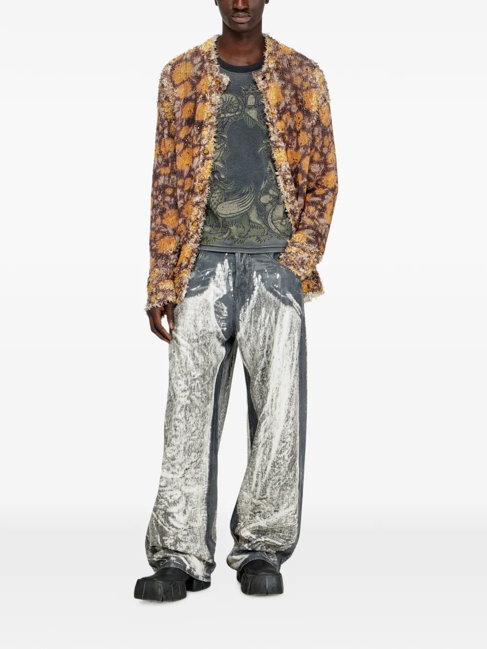 Diesel T-Jori-A T-shirt met lange mouwen Zwart