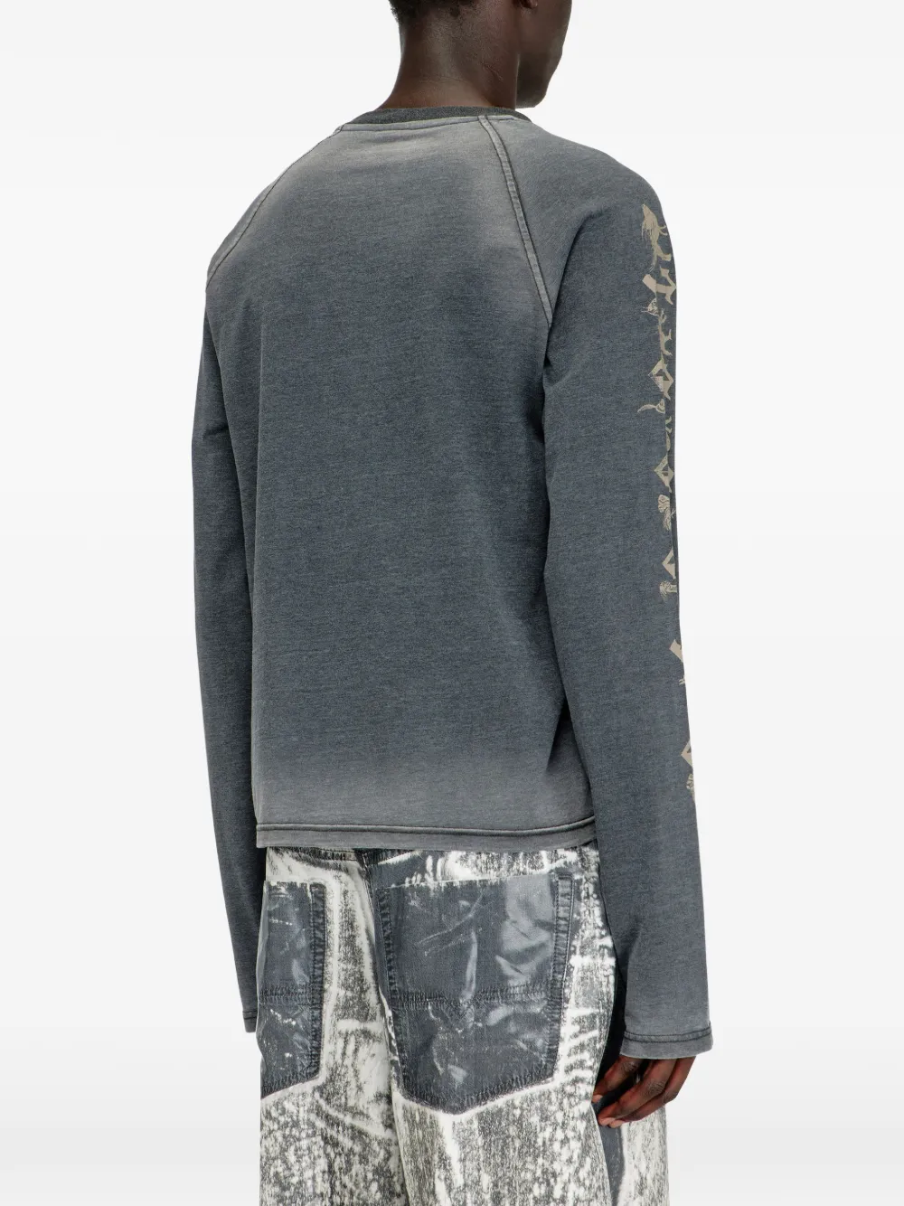 Diesel T-Jori-A T-shirt met lange mouwen Zwart