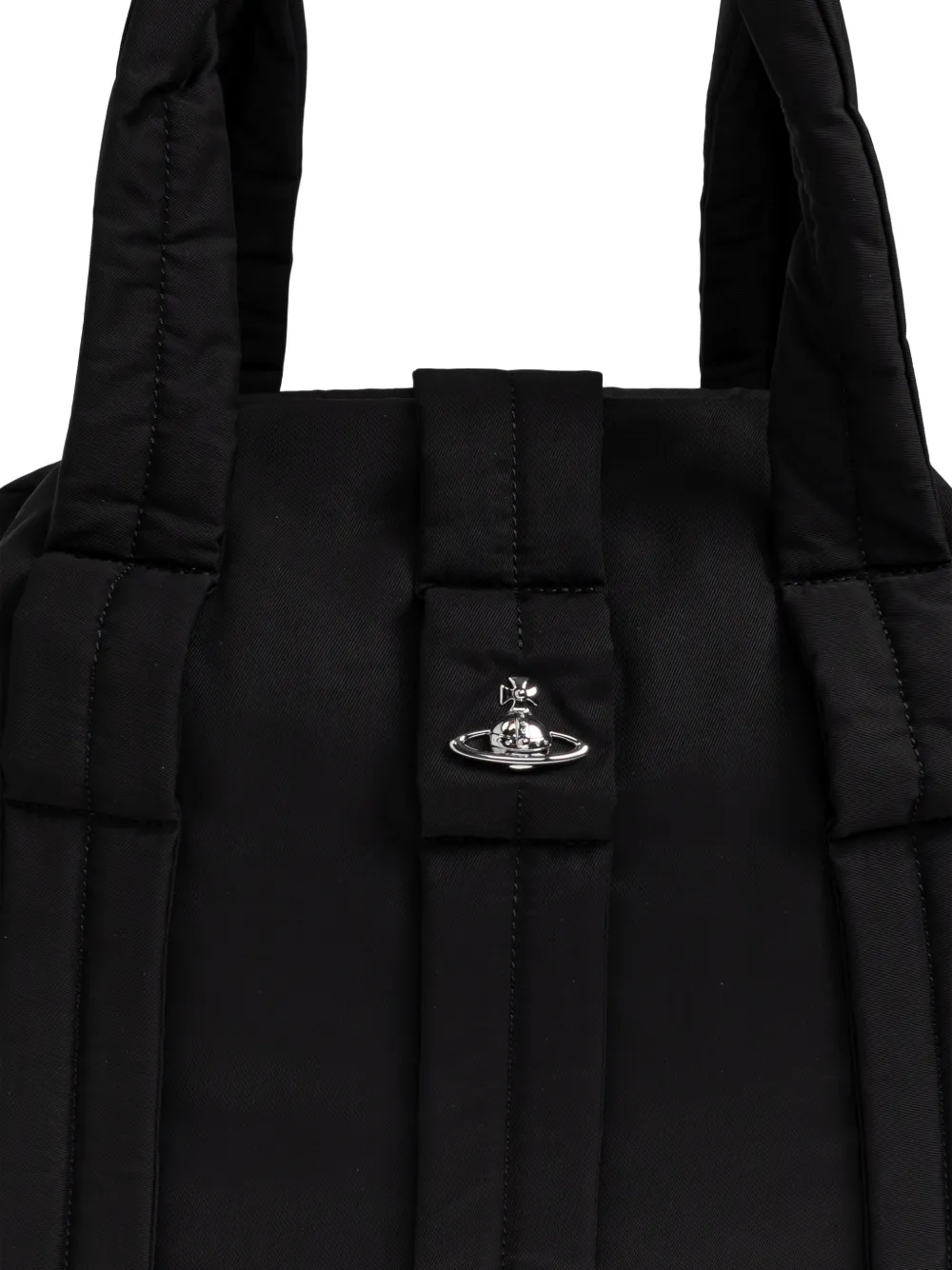 Vivienne Westwood Utility Drill Sidney Tote Bag | Black | FARFETCH
