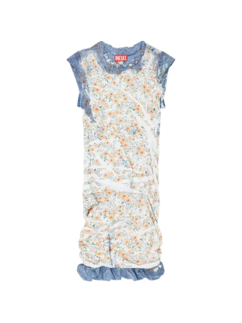 Diesel vestido con estampado floral