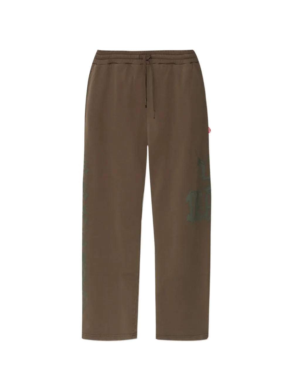 Diesel P-Gro drawstring graphic trousers - Marrone