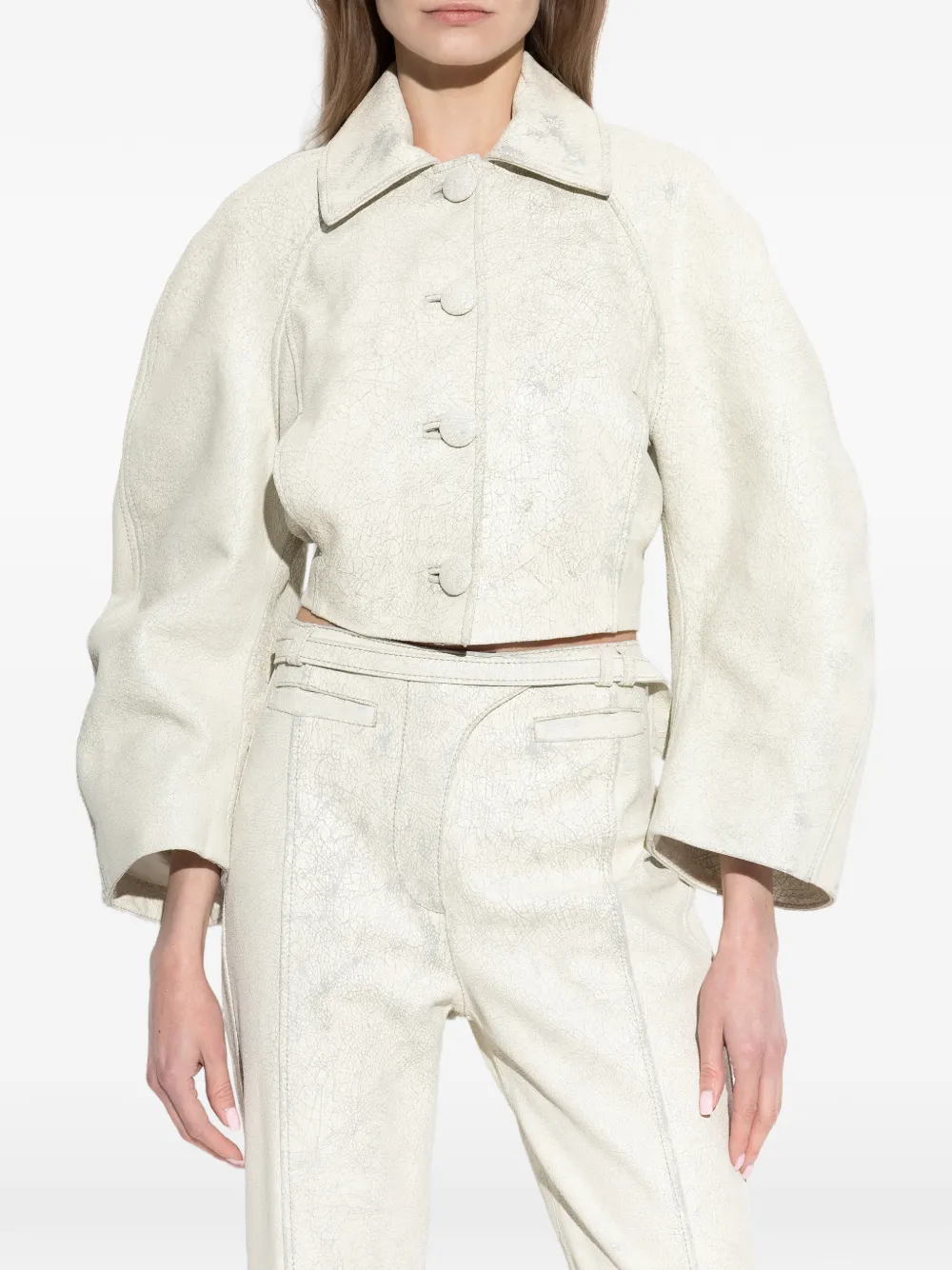  Diesel L'raya Buttoned Jacket - Neutrals 