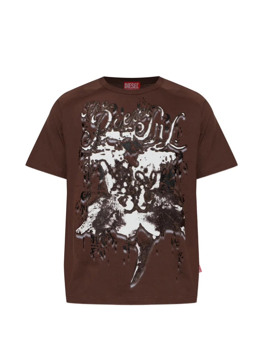 Diesel T-Taddy graphic T-shirt - Marrone