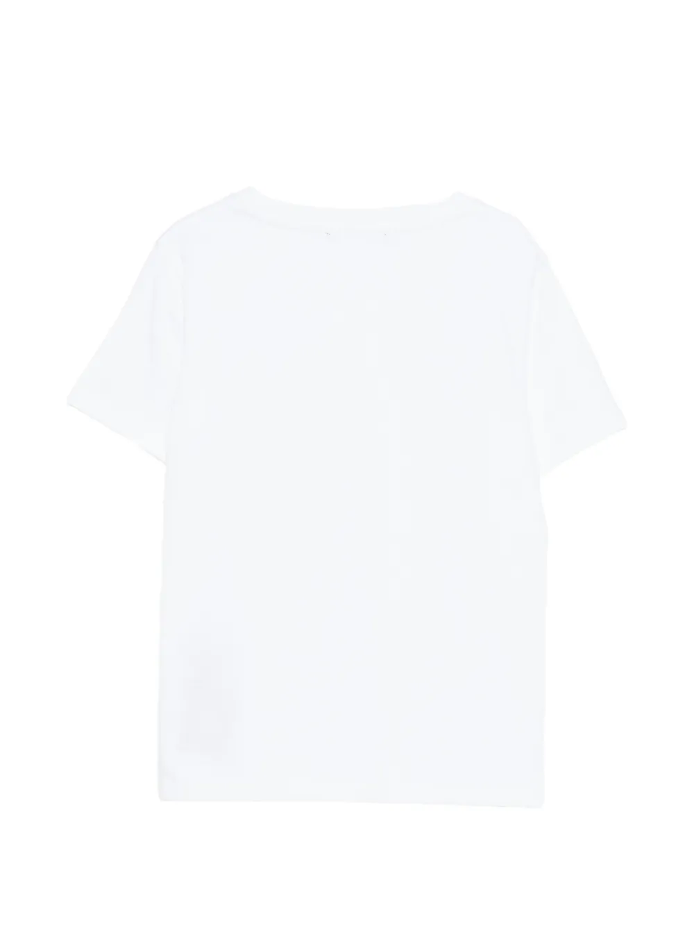 Balmain Kids T-shirt met logopatroon Wit