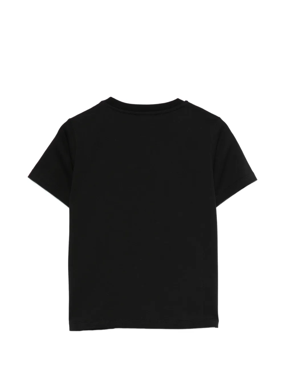 Balmain Kids T-shirt met knopen Zwart