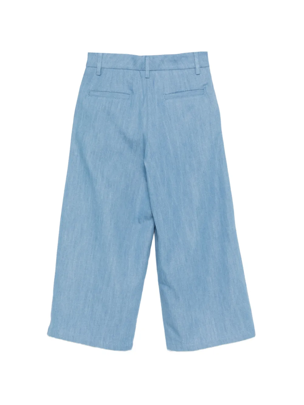  Balmain Kids Pleated Trousers - Blue 