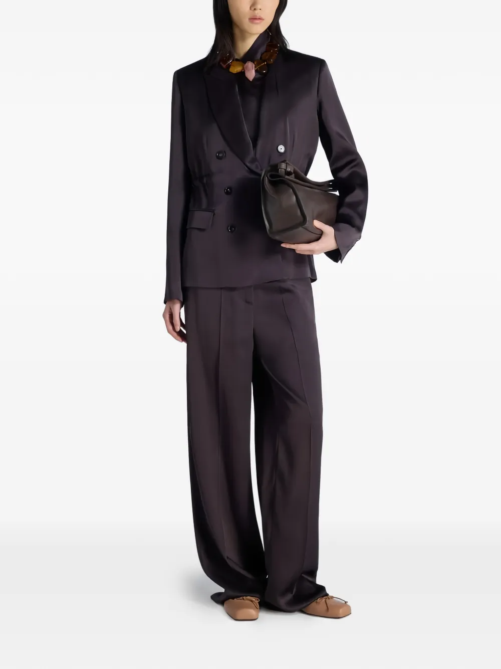  Liviana Conti Farrell Jacket - Brown 