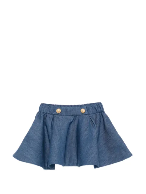 Balmain Kids buttoned skirt