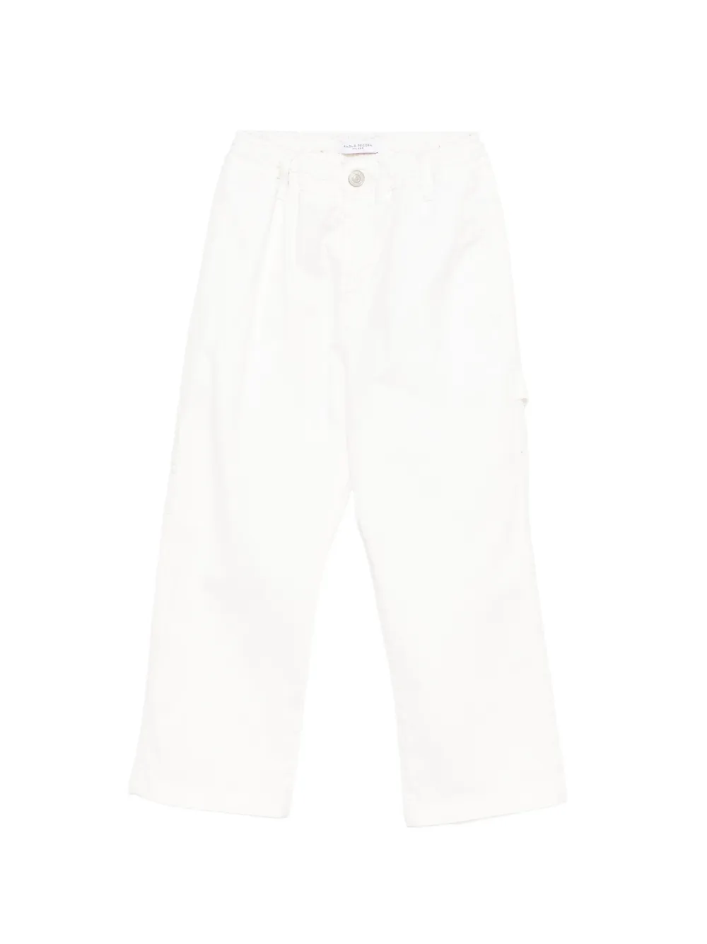 Paolo Pecora Kids pleated trousers - Bianco