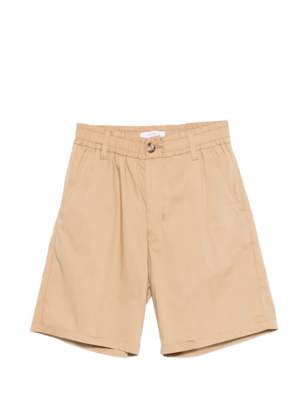Paolo Pecora Kids elasticated shorts - Toni neutri