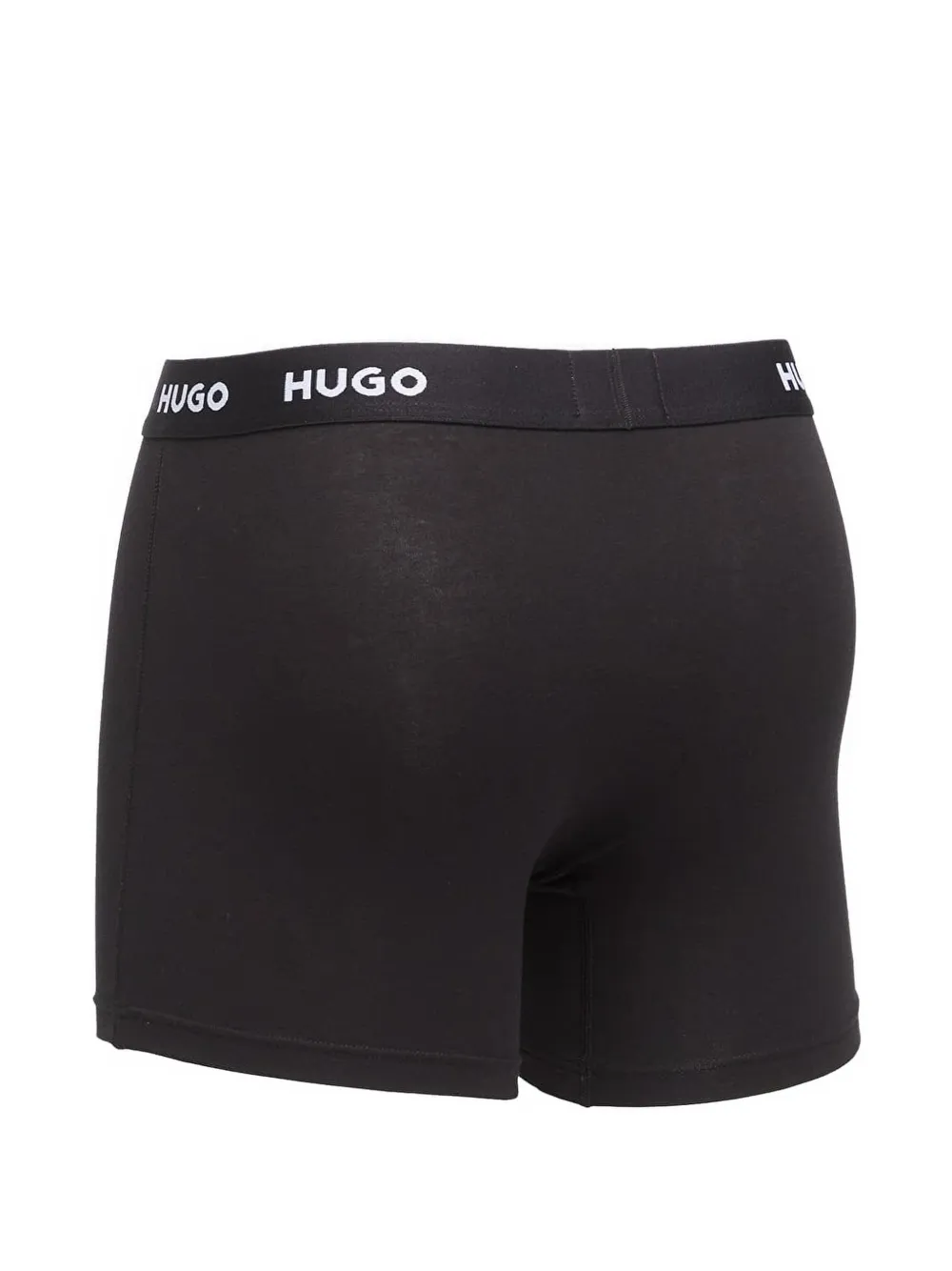 HUGO Boxershorts met logoband Zwart