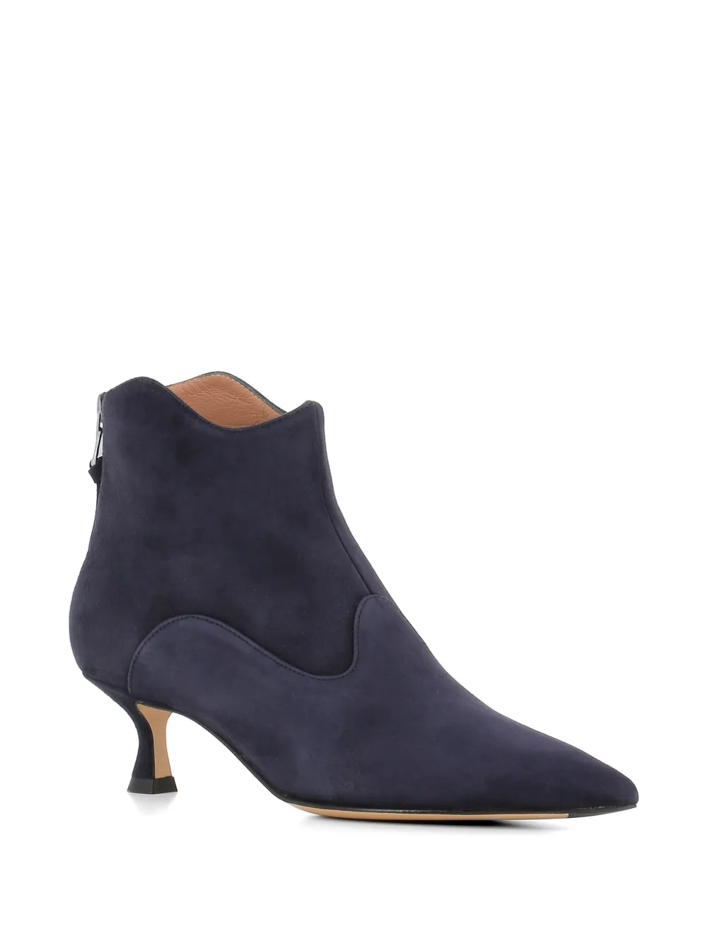 Tassinari Enkellaarzen met puntige neus Blauw