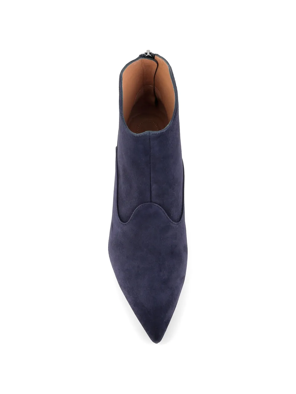 Tassinari Enkellaarzen met puntige neus Blauw