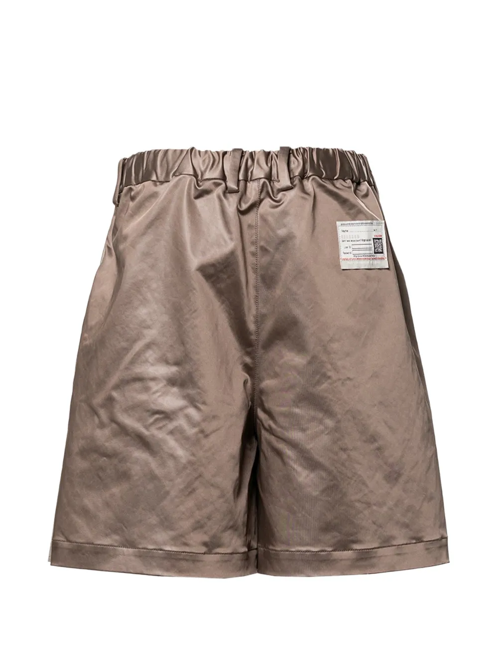 Maison MIHARA YASUHIRO Plooiskort Beige