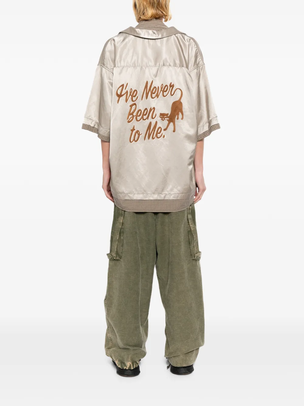 Maison MIHARA YASUHIRO Triple overhemd Beige