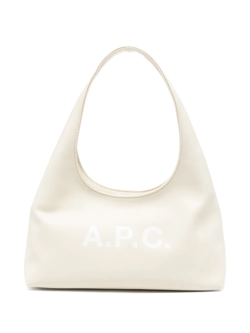 A.P.C. baby Ninon logo-detail tote bag - Toni neutri