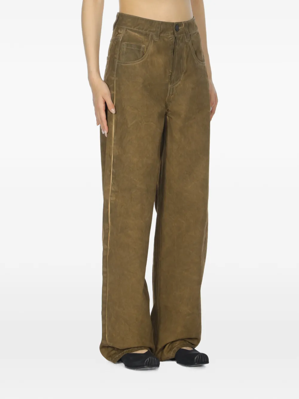 Uma Wang Phyllis broek Bruin