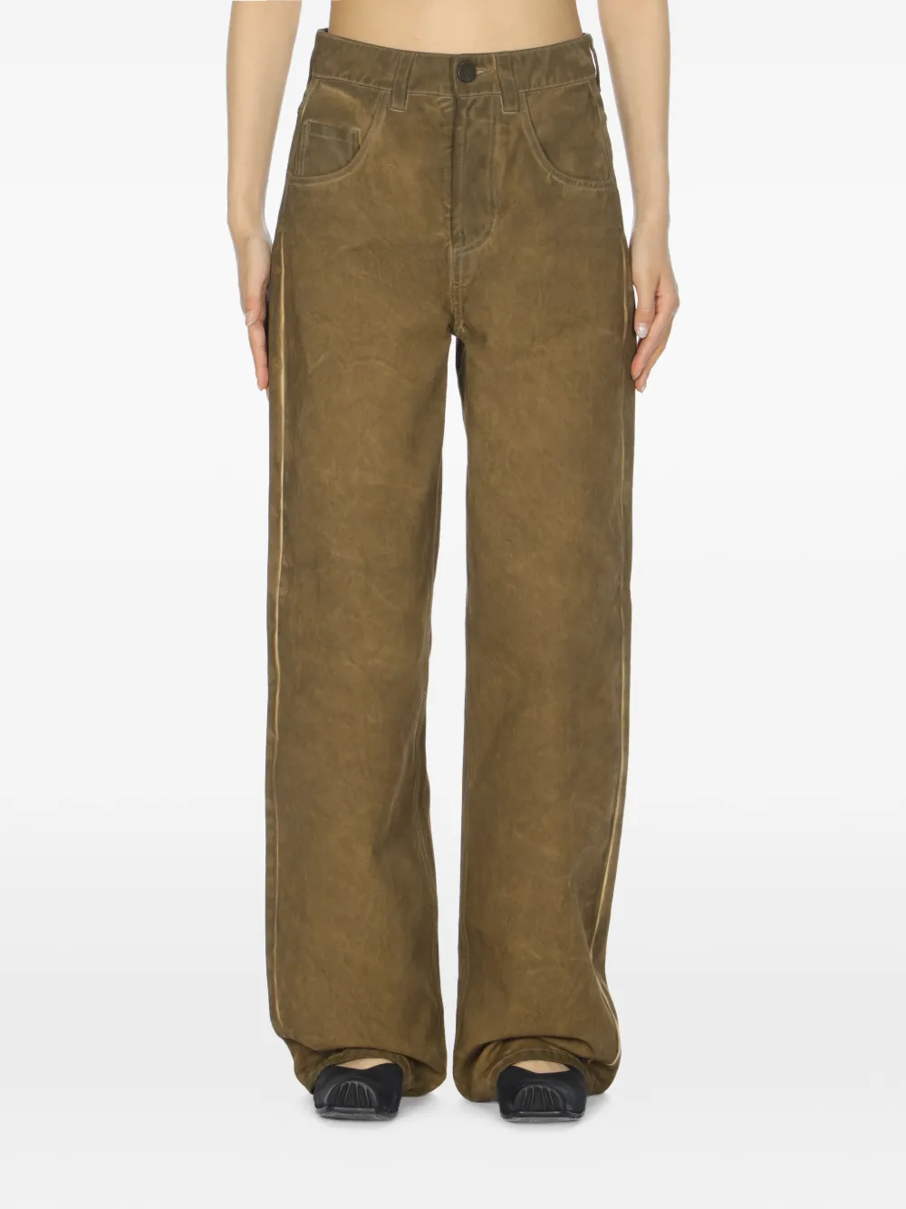 Uma Wang Phyllis Trousers - Brown 