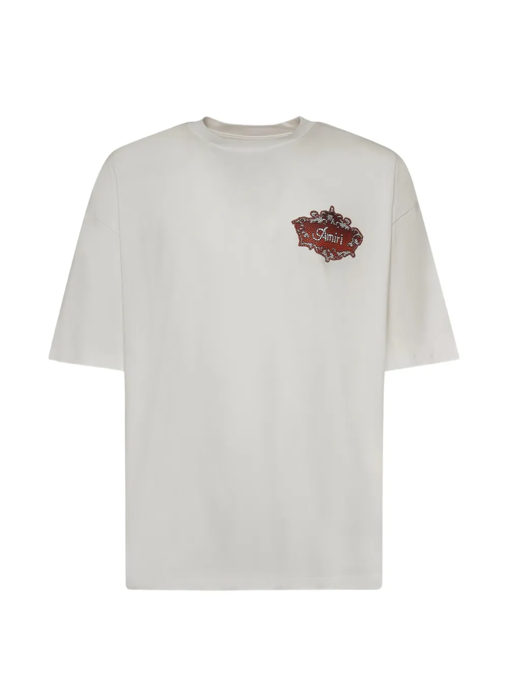 AMIRI logo-embellishment T-shirt - Bianco