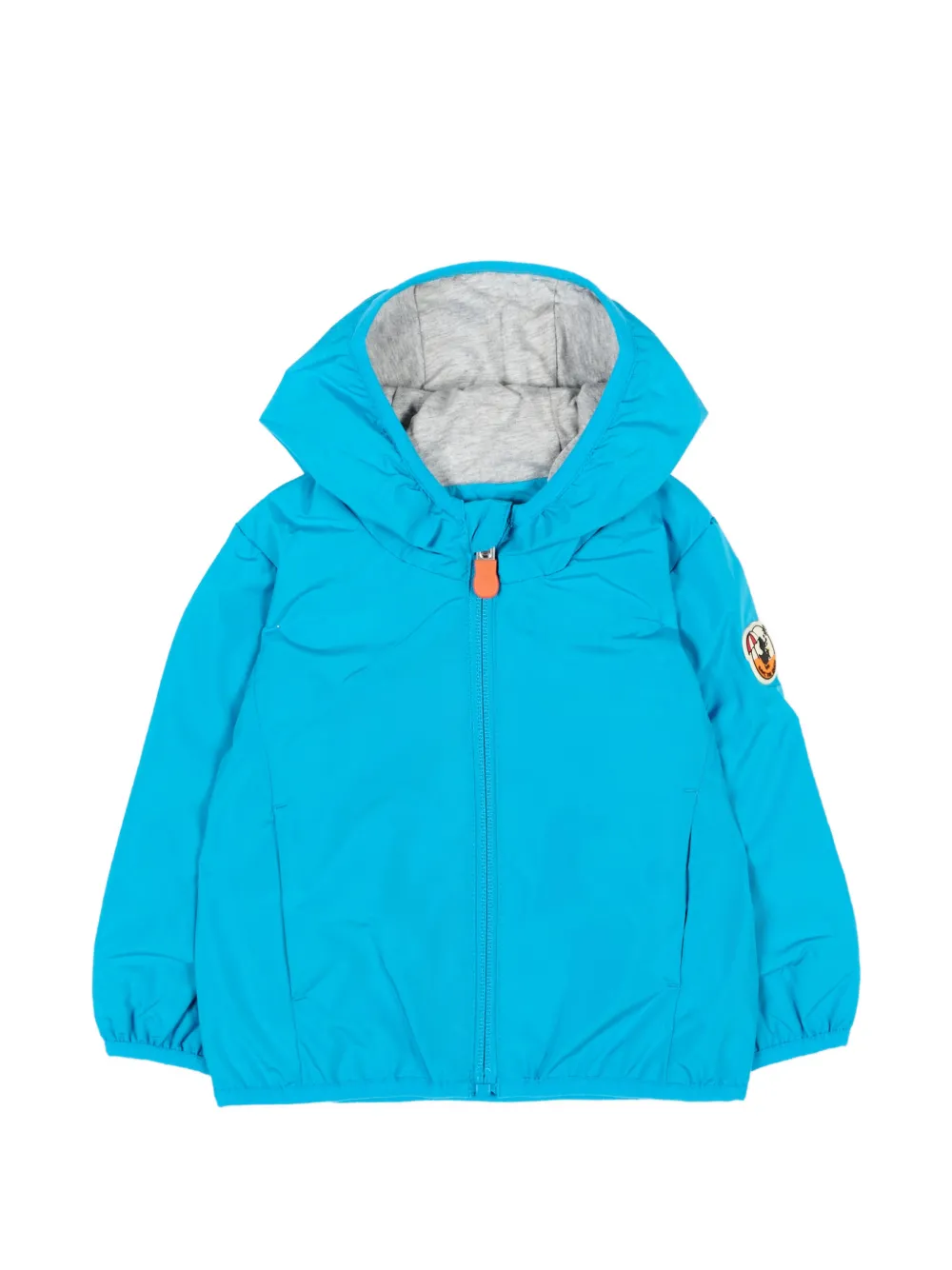 Save The Duck Kids logo-detail hooded jacket - Blu