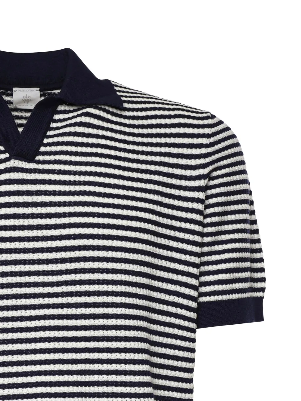 Striped V-Neck T-Shirt