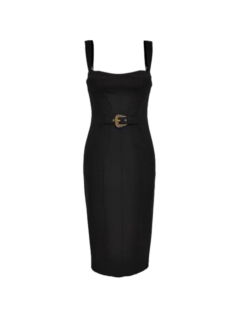 Versace Jeans Couture 버클 디테일 드레스