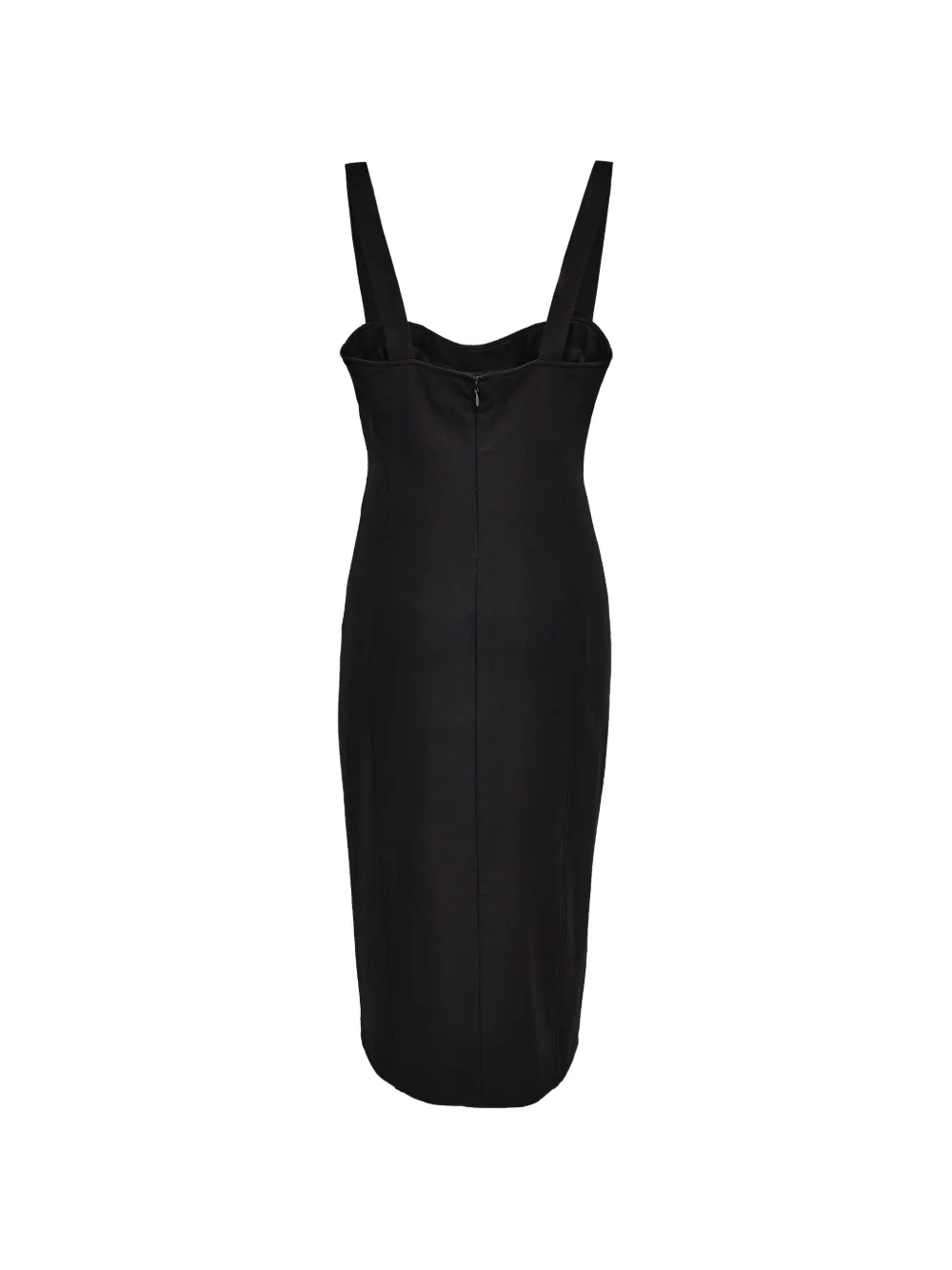 Versace Jeans Couture Jurk met gespdetail Zwart