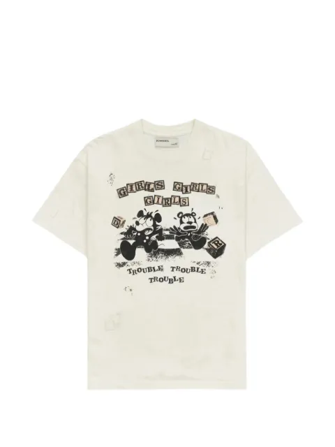 DOMREBEL Girlies graphic-print T-shirt