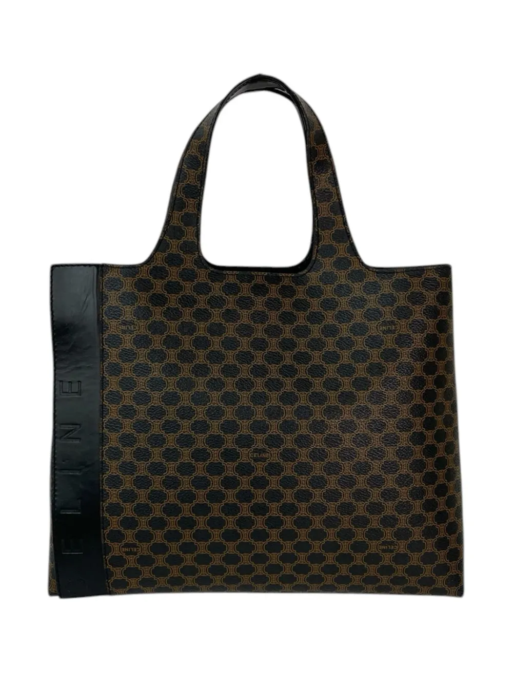 Celine Pre-Owned 2001 Macadam Coated Canvas tote bag - Nero