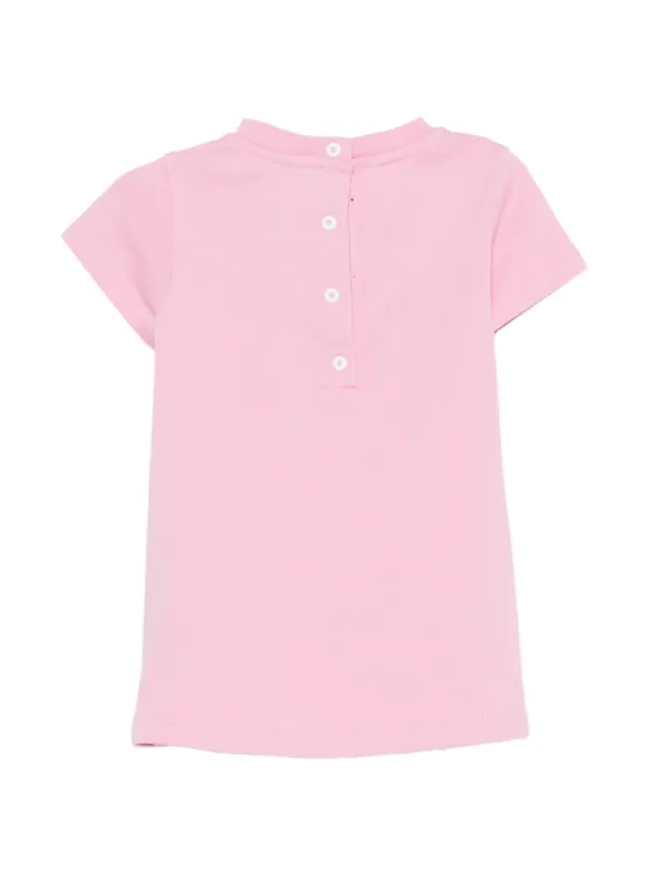 Balmain xs レディース　ワンピース　キッズ Balmain Kids ロゴ ワンピース | ピンク | FARFETCH JP