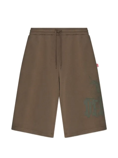 Diesel P-From print-detail drawstring shorts