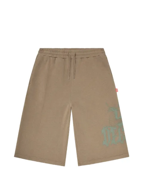 Diesel Bermuda com detalhe de estampa e cordão de ajuste