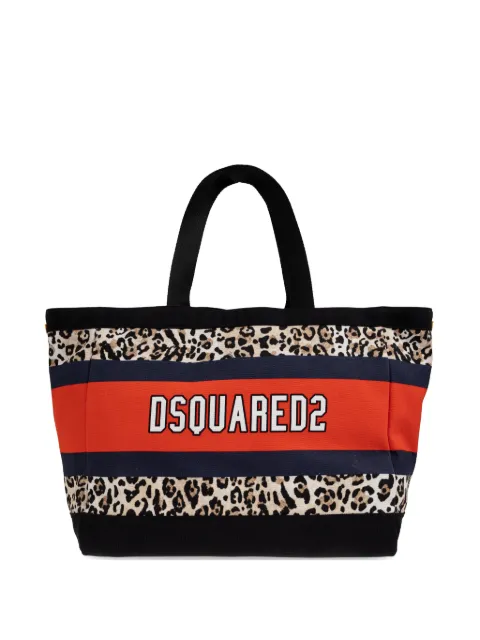 DSQUARED2 Tote Bag mit Leoparden-Print