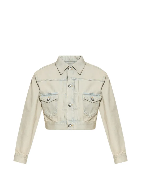 Vivienne Westwood クロップドジャケット | ブルー | FARFETCH JP