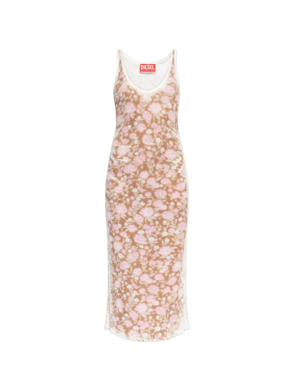 Diesel M-Blom floral dress - Neutrals