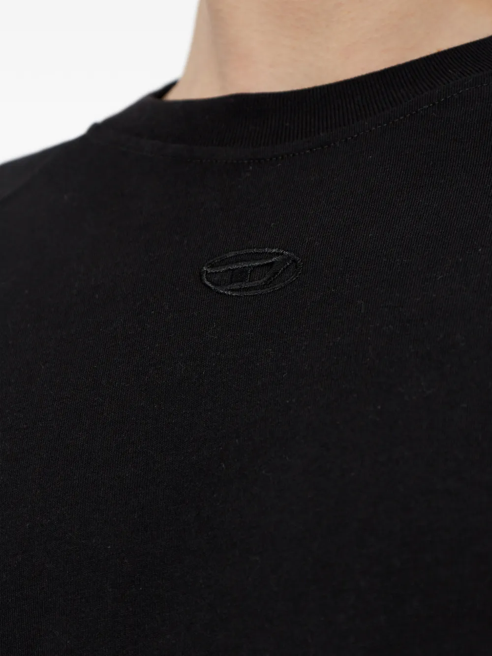 Diesel T-Kristian T-shirt met lange mouwen Zwart