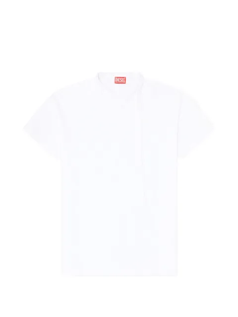 Diesel t-shirt à col noué T-Kauko