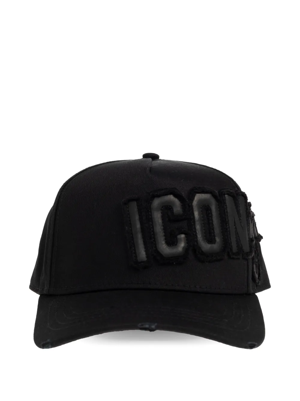 DSQUARED2 logo-detail cap - Nero