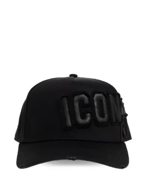 DSQUARED2 Iconique キャップ | ブラック | FARFETCH JP