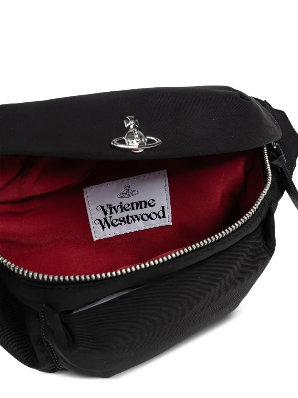 Vivienne Westwood Zeus Belt Bag | Black | FARFETCH