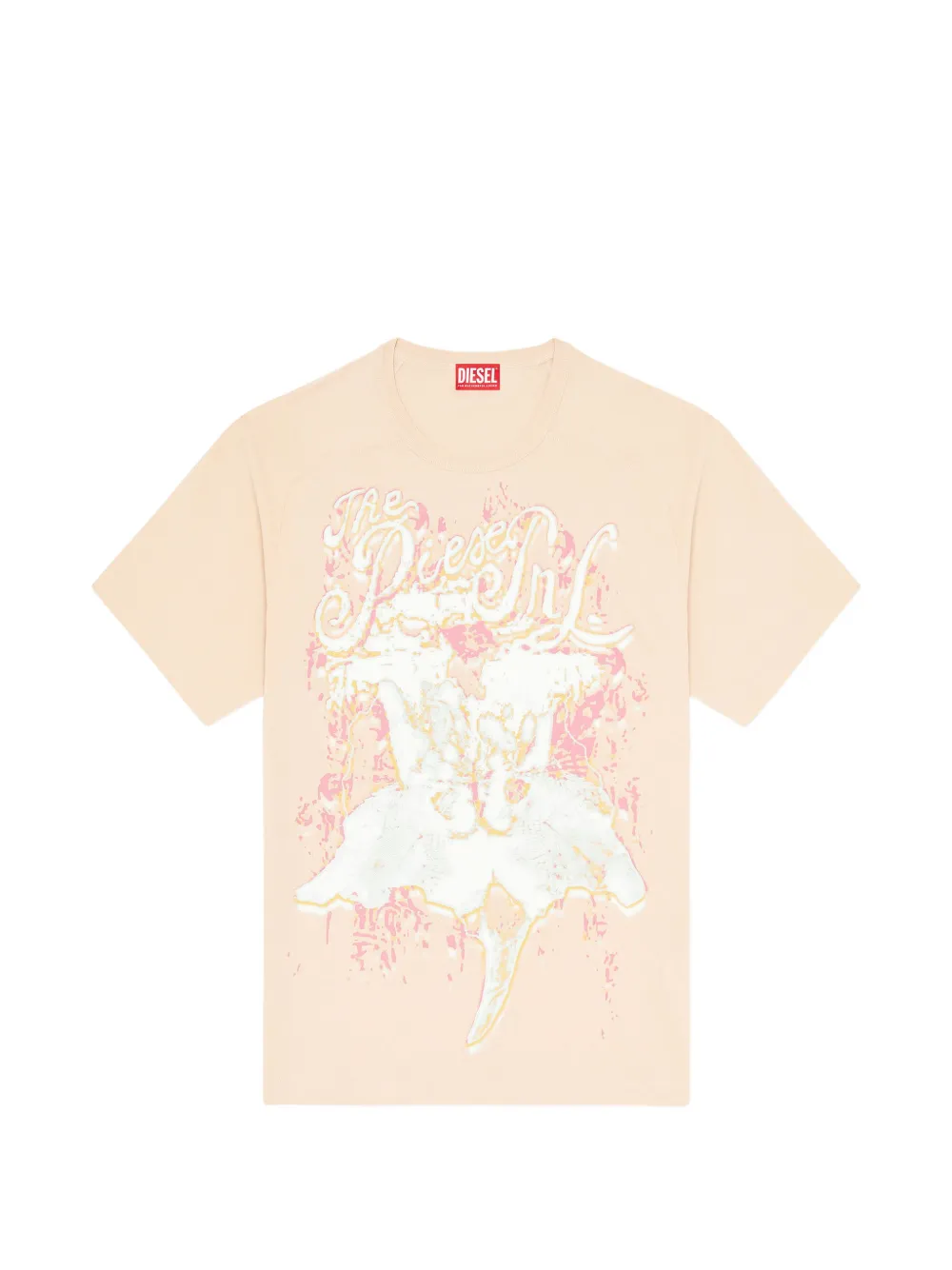 Diesel T-Taddy print T-shirt - Toni neutri