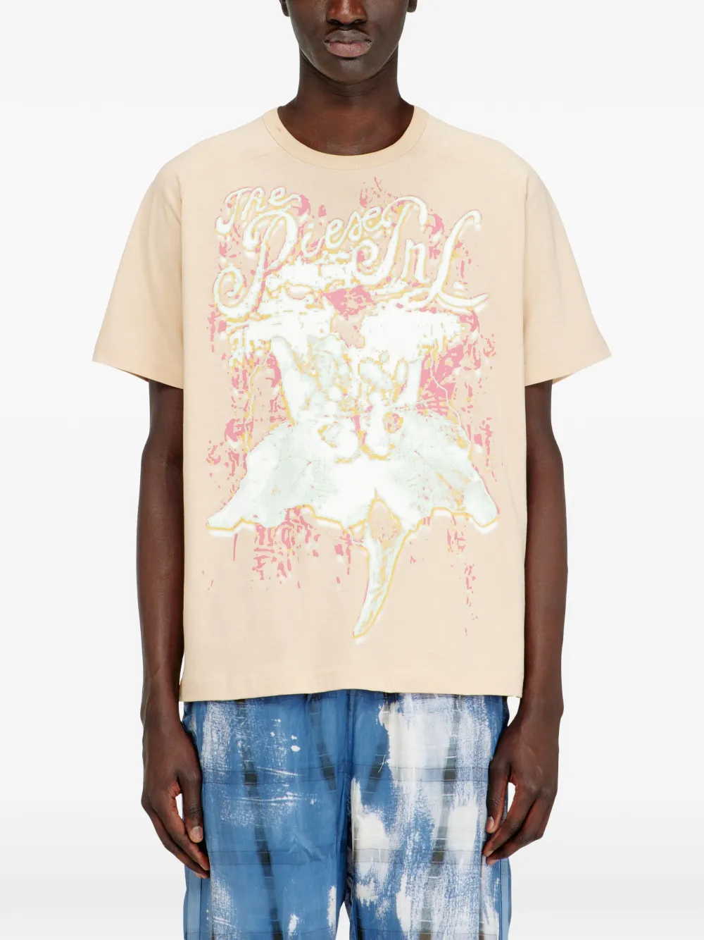  Diesel T-taddy T-shirt - Pink 